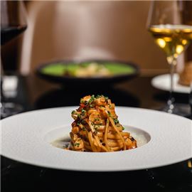 linguine con ragù di gallinella