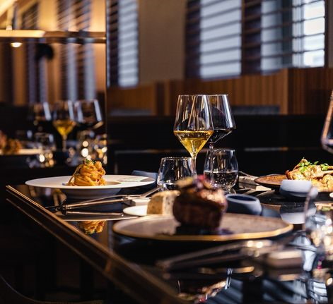 Dining at PanEVO Restaurant