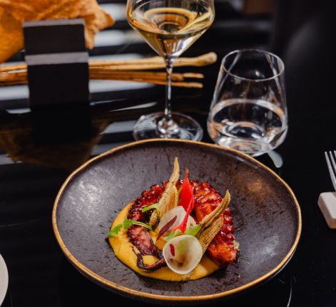 Dining at PanEVO Restaurant